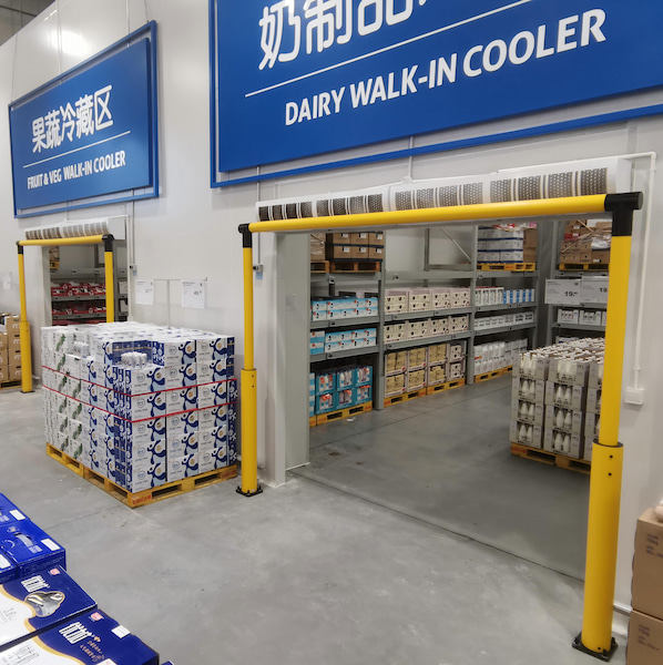 Durable plastic bumper for door frame