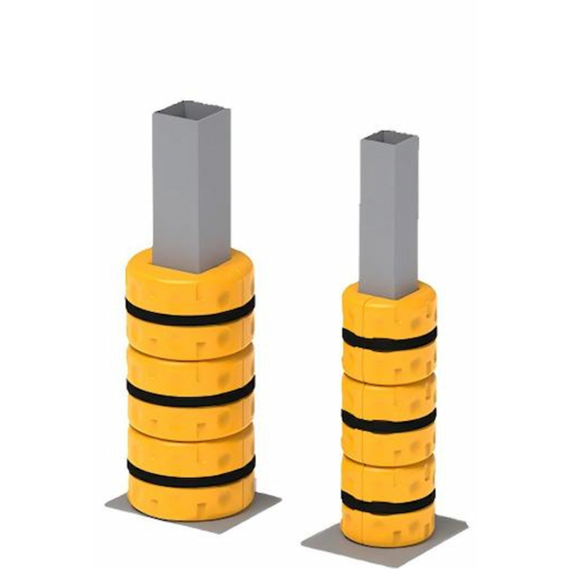 column safety protection guards sleeve