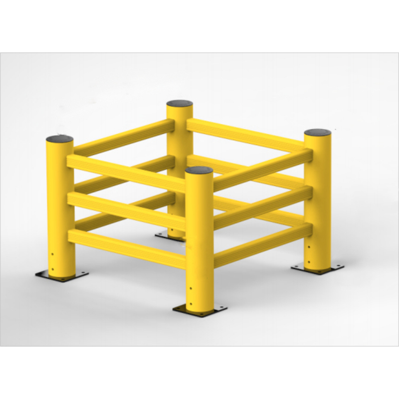 Lan can chống va chạm bằng polymer dẻo | Rào chắn an toàn công nghiệp