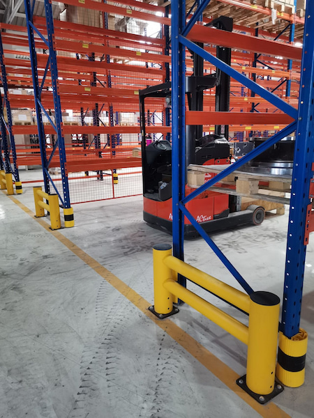 Forklift Impact Barrier