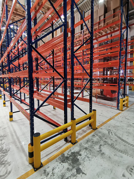 forklift safety barriers