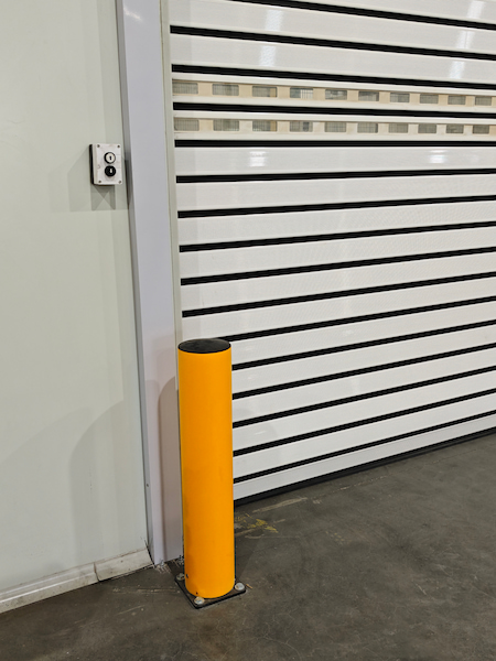flexible warehouse bollard