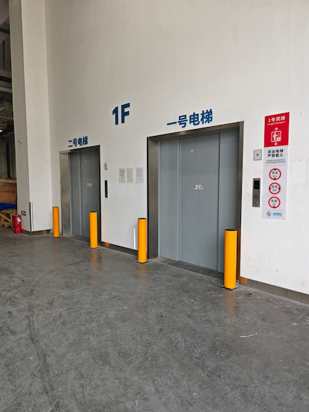 warehouse safety bollard